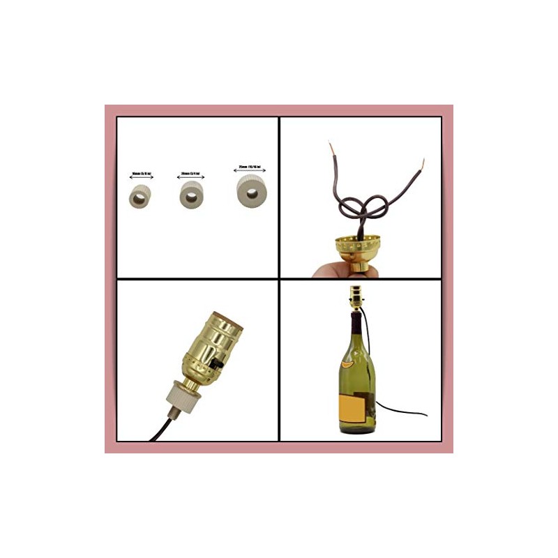 Creative Hobbies Pack of 10 Lamp Kits - Make A