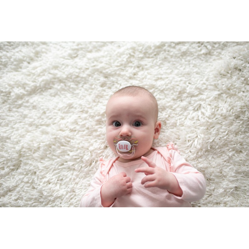 Dr. Brown's Prevent Soothers - Animal Faces, Blue, 0-6 Month,