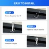 Rislobx 4 PCS Car Door Lock Knobs, Inner Door Lock