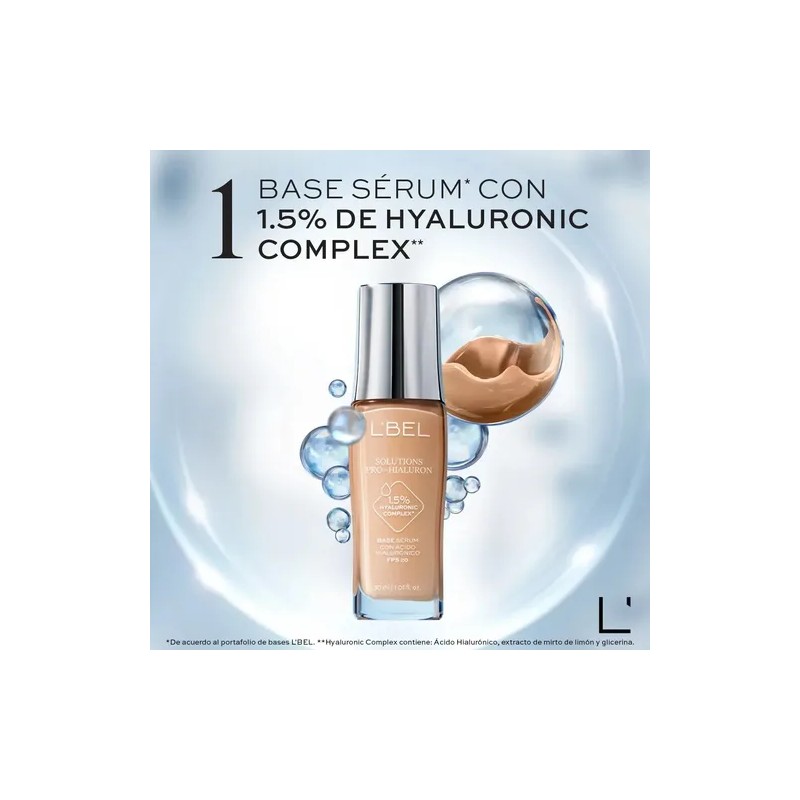 L'bel Solutions Basé Sérum Con Ácido Hialuronico
