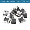 QUARKZMAN 5 Pins Mini USB Type B Female x 10pcs