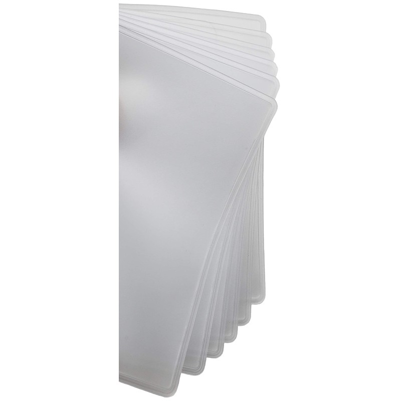 Wallets Set of 2 Clear Premium Quality Wallet Insert from