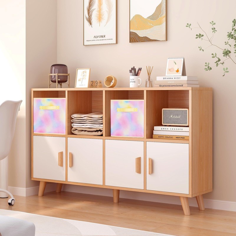 ShellKingdom Storage Bins, Foldable Fabric Storage Cubes And Cloth Storage