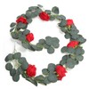 Fake Garland Artificial Silk Hanging Vivid Multifunctional Flower Vines for