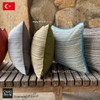 Out Style Throw Pillow Cover 45x45 Solid Imported Fabric (Granada,