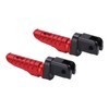 Motorcycle Front Footrests Aluminium Alloy Anti Slip Replacement for MV