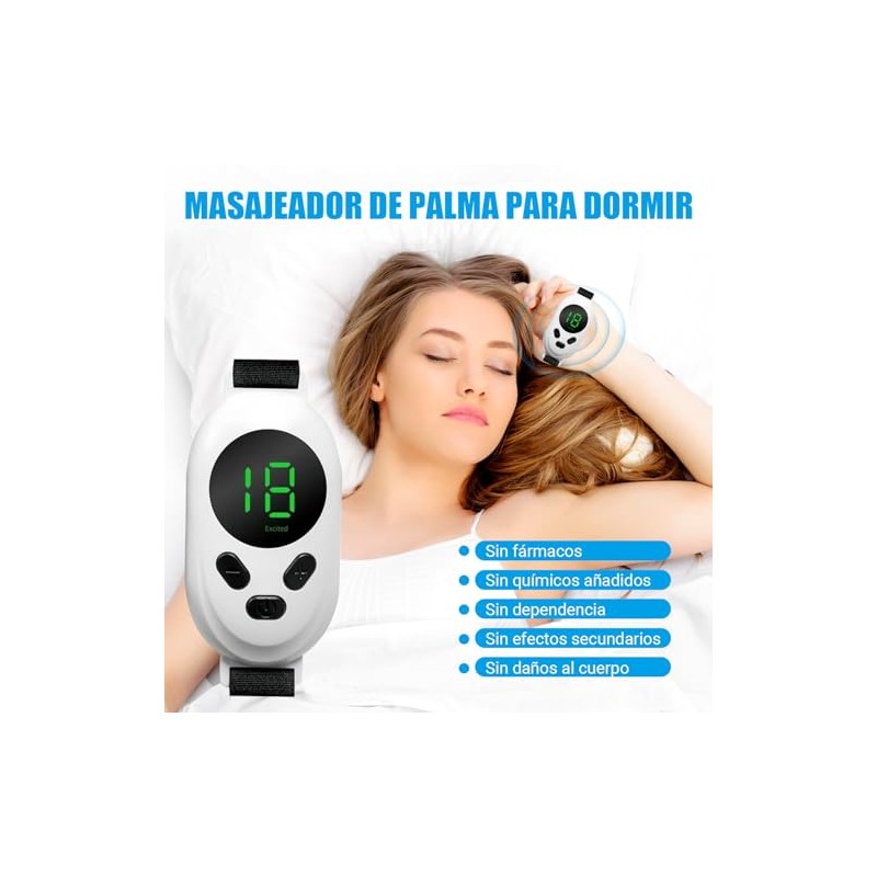 Dispositivo Portátil Mano Dormir Contra Ansiedad