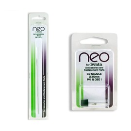 AEROGRAFANDO Replacement Needle 0.35 mm for Iwata Neo HP-CN Airbrush with Nozzle Nozzle Original 0.35 mm Iwata Neo HP-CN Airbrush