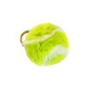 Furry Tennis Ball Keychain (Green)