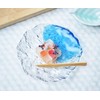 Toyo Sasaki Glass Small Plate, Seidew, Made in Japan, Approx.