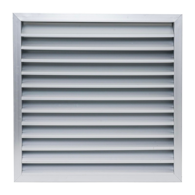 Fits 24x24 Wall Opening Anodized Aluminum Exterior Wall Vent by