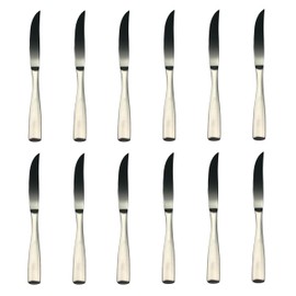 Mikasa Satin Loft 18/10 Stainless Steel Steak Knife (Set of Twelve)