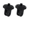 2 Pcs 1/4"-20 Camera Tripod Conversion Adapter, Aluminum Camera Tripod