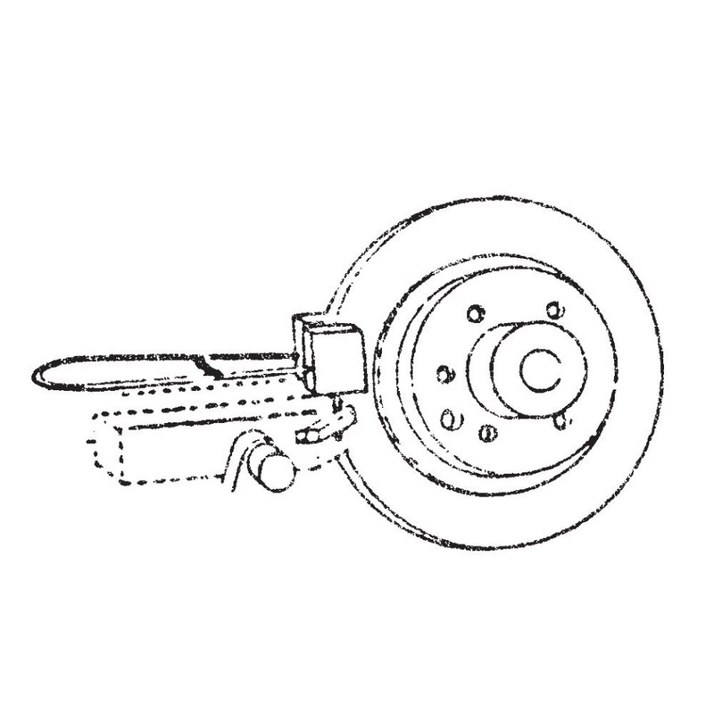 GOODSON Rotor Clamp-On Brake Lathe Silencer an Chip Deflector