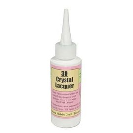 Sakura Hobby Craft Sakura Hobby 3D 2-ounce Crystal Lacquer,Clear