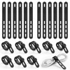 20Pack Silicone Cable Ties Cord Organizer Wrap - Lamicall Reusable