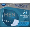 MoliCare Premium Men PAD, Inkontinenz-Einlage für Männer bei Blasenschwäche, v-förmige