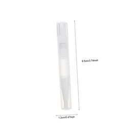 FRCOLOR DIY Nail Art Kit Pack Cuticle Oil Pens Empty Nail Oil Tube Lip Gloss Pens Pp Plastic Safe User-Friendly