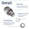 Bicycle Hub Hitch Adapter, Bicycle Axle Adapter for Thrust Axle,