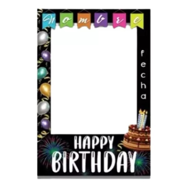 Like Shop Marco Para Selfie Temático, Feliz Cumpleaños, Fiestas.