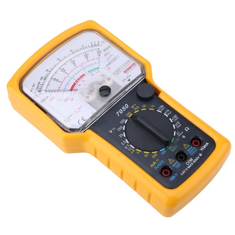 KT7050 Multifunction High Sensitivity High Precision Ohm Test Meter Analog
