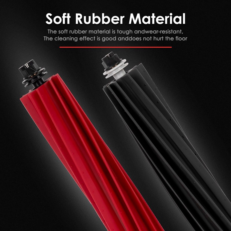 (2 Pack) Q5 Pro+ Main Roller Brushes Compatible with Roborock