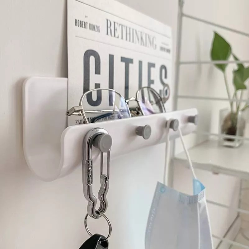 Porta Llaves Organizador De Pared Moderno Perchero Elegante