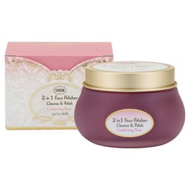 Sabon 2 in 1 Face Polisher Cleanse & Polish Comforting Rose, 1 pc, 125ml / 사봉 2 in 1 페이스 폴리셔 클렌즈 & 폴리쉬 컴포팅 로즈, 1개, 125ml
