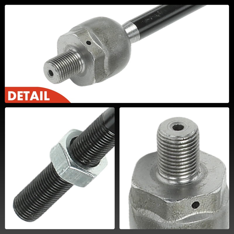 A-Premium 2 x Front Inner Tie Rod Ends, Compatible with