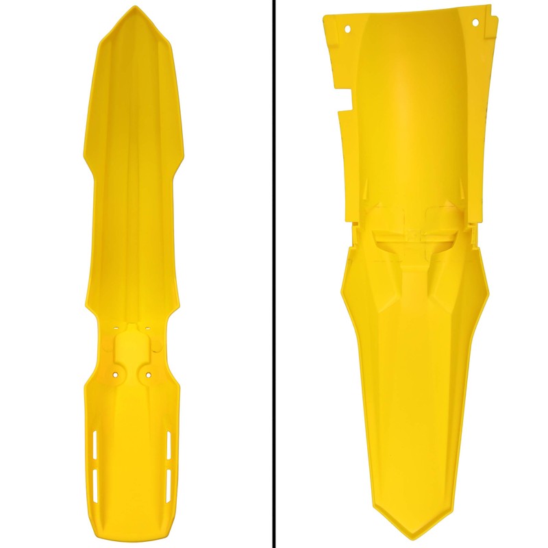 HECASA Yellow Plastic Kit Bodywork Set Compatible With 2001-2007 Suzuki