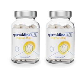 idineLIFE® Original 365+ Pack of 2 - Natural Wheat Germ Extract with High idine Content and Zinc for Body's Cell Renewal, 120 Capsules