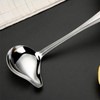 Generic Ladle Spoon, Silver, 1 pc, Stainless Steel, Classic, 7.87