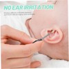 Baluue 6pcs Pp Ear Wax Tips Mini Ear Spoon Ear