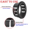 Qrity 20 PCS Grommets, Cable Snap Bushing Grommets, 19mm Cable