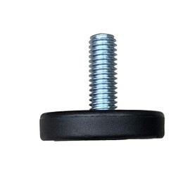 SINGTAN 1.5" Base Furniture Levelers - Pack of 8 | Furniture Feet | Heavy Duty Adjusting Foot| 1" Adjustable Furniture Legs,Table Levelers,Chair Levelers (3/8" Bolt Without nut,8Pack)