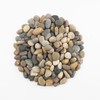 20 LBS Natural River Rocks - 1/2-1 inch Pebbles, Screened