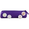 Pencil Case with 4 Buttons for Boys and Girls, Felt