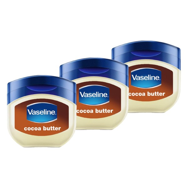 Vaseline Lip Therapy Cocoa Butter, Nourishing Lip Balm for Optimal Moisture, Cocoa Butter (Pack of 3)