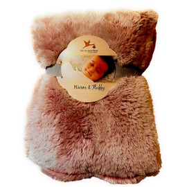 30" x 40" Warm & Soft Baby Blanket (Brown)