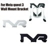 VR Headset and Controller Wall Mount Storage Stand Hook (White)