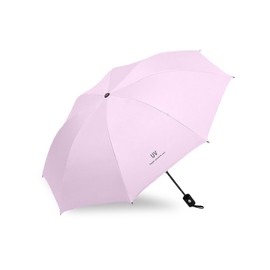 Gripebao Automatic Umbrella, Windproof Travel Umbrella, Retractable Folding Umbrella, Compact Automatic Umbrellas Open Close Auto for Women Man, Portable for Rain & Sun, Pink