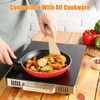 OSDUE Wooden Spatula, Set of 10 Beechwood Spatula for Cooking,