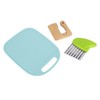 Kids Baking Knife Set Paring Knife Cutting Board Potato Chipper