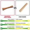 Masontops Pickle Packer - Acacia Wood Vegetable Fermentation Tamper -