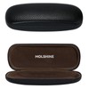 MOLSHINE Hard Shell PU Leather Glasses Case,Travel Portable Eyeglass Case