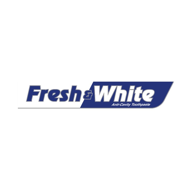Fresh & White Toothpaste Natural Fresh Mint 2x225g