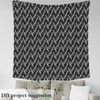 Feelyou Geometric Fabric by The Yard, Modern Circle Trippy Swirl