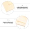 NUOBESTY Pack of 12 Unpainted Wood Picture Frames DIY Wooden