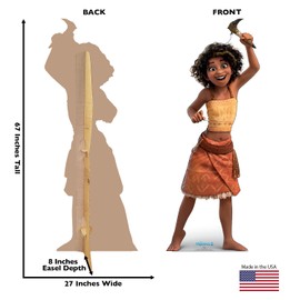 Cardboard People Loto Life Size Cardboard Cutout Standup - Disney's Moana 2 (2024 Film)