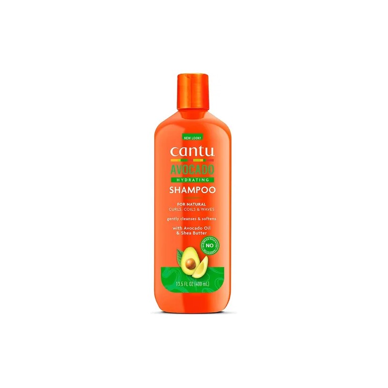 Shampoo Cantu Aguacate Hidratante y Manteca de Karité 400ml